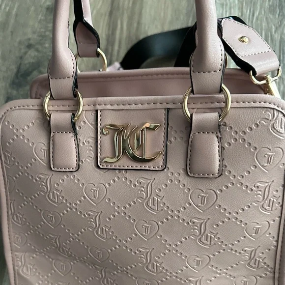 JUICY COUTURE Crossbody Satchel - Pink Dusty Blush - Picture 3 of 9